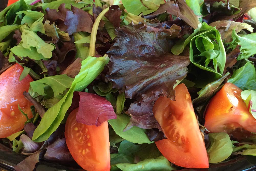 one of our salad platters