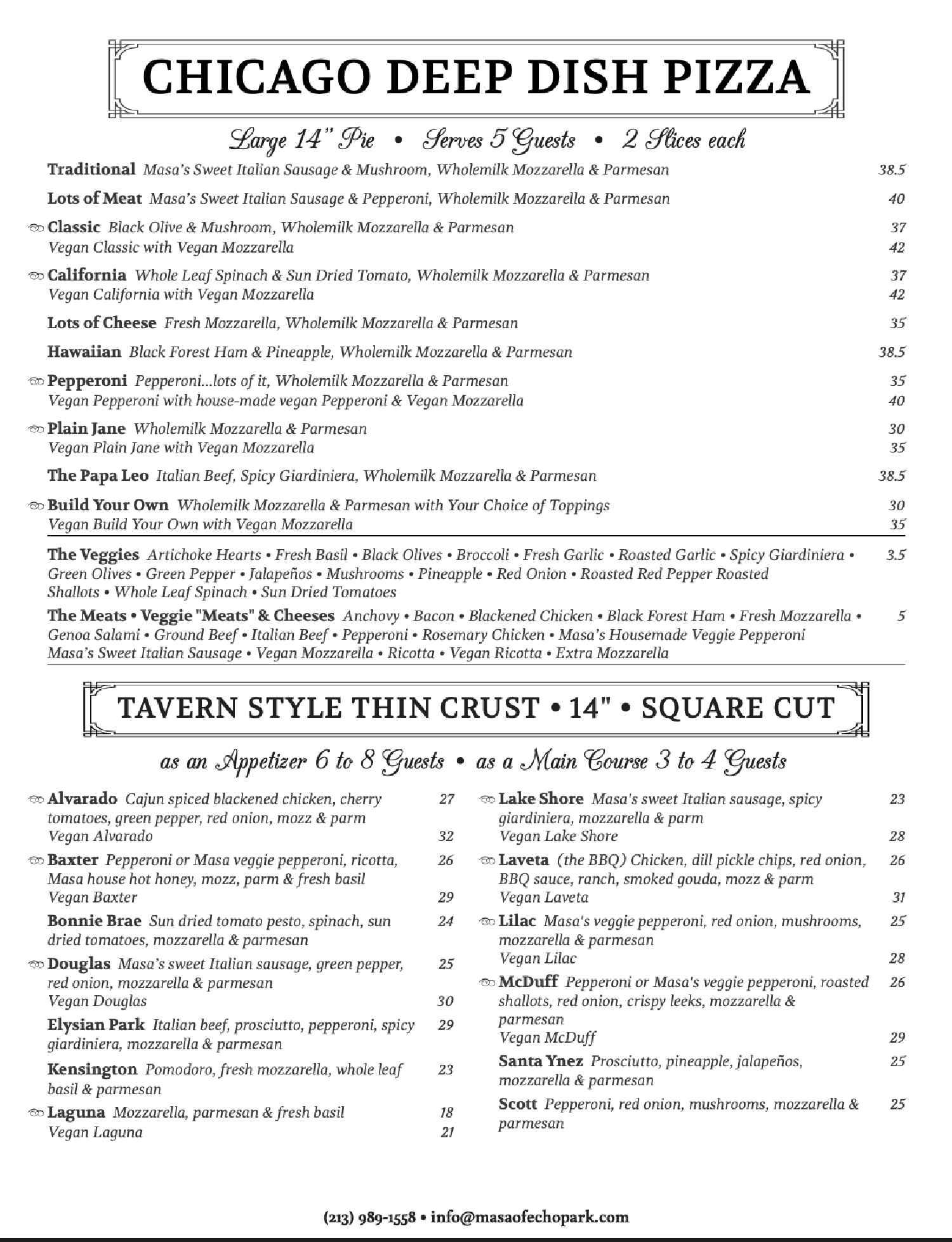 downloadable party pizza menu